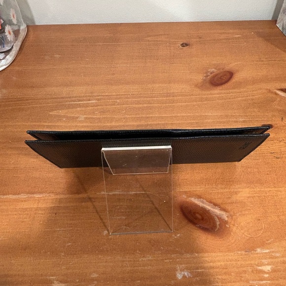 Celine black leather long flap wallet - Picture 8 of 9